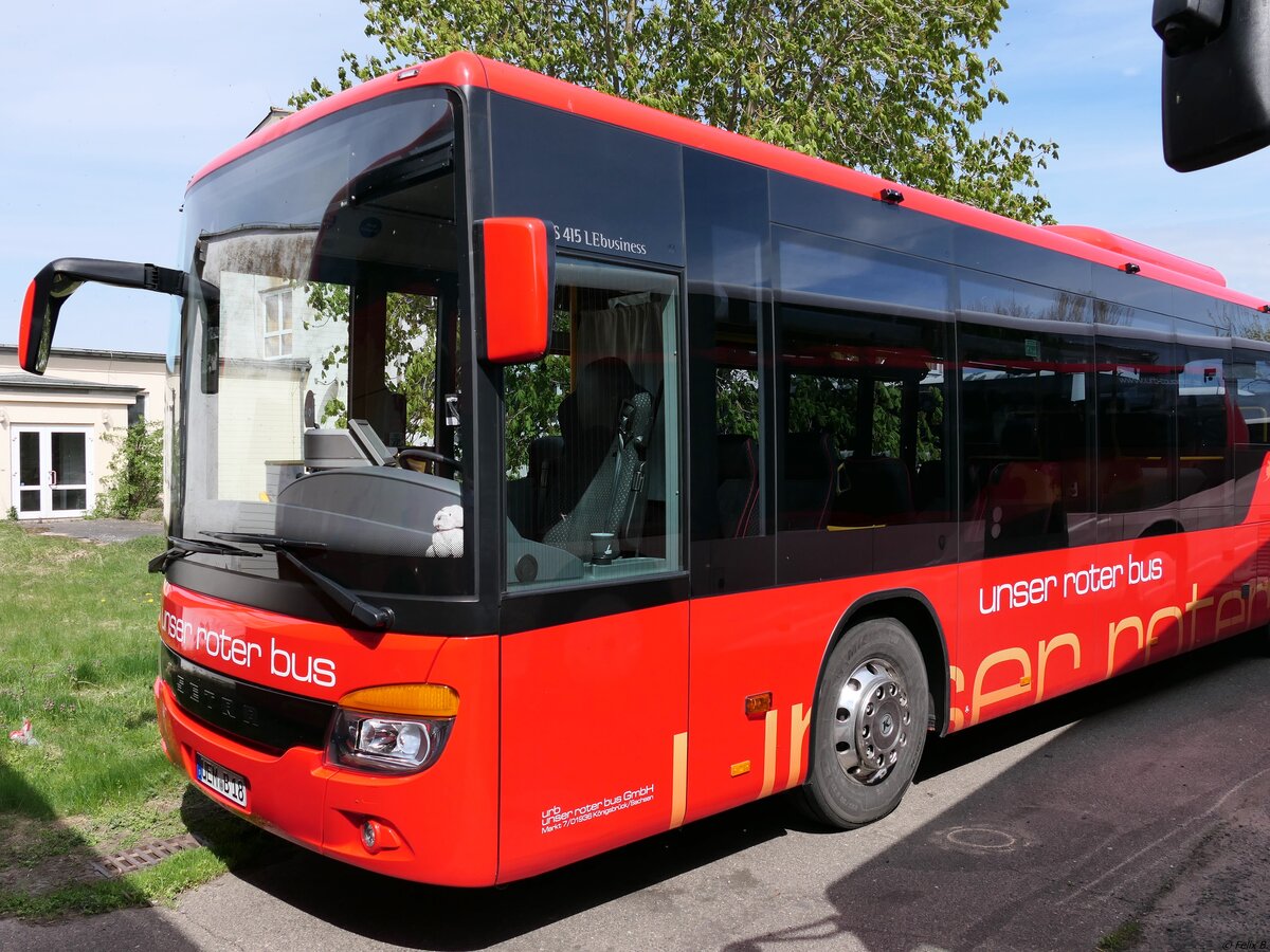 Setra 415 LE Business von URB aus Deutschland (ex KM-B 41) in Ueckermünde.