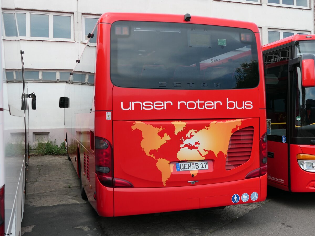 Setra 415 LE Business von URB aus Deutschland in Ueckermünde. 