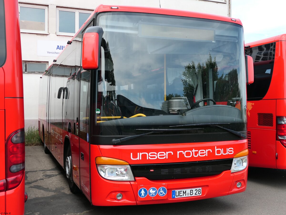 Setra 415 LE Business von URB aus Deutschland in Ueckermünde. 