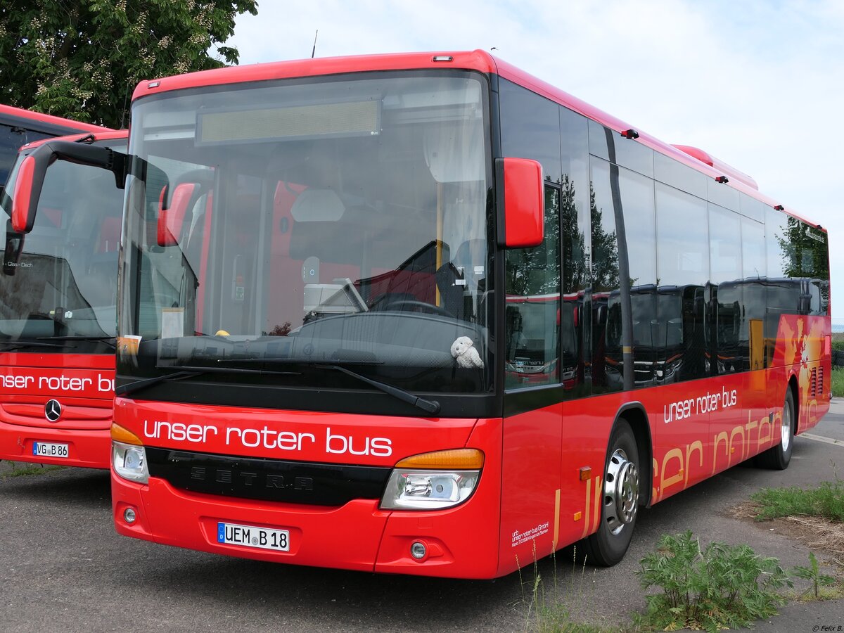 Setra 415 LE Business von URB aus Deutschland in Ueckermünde. 