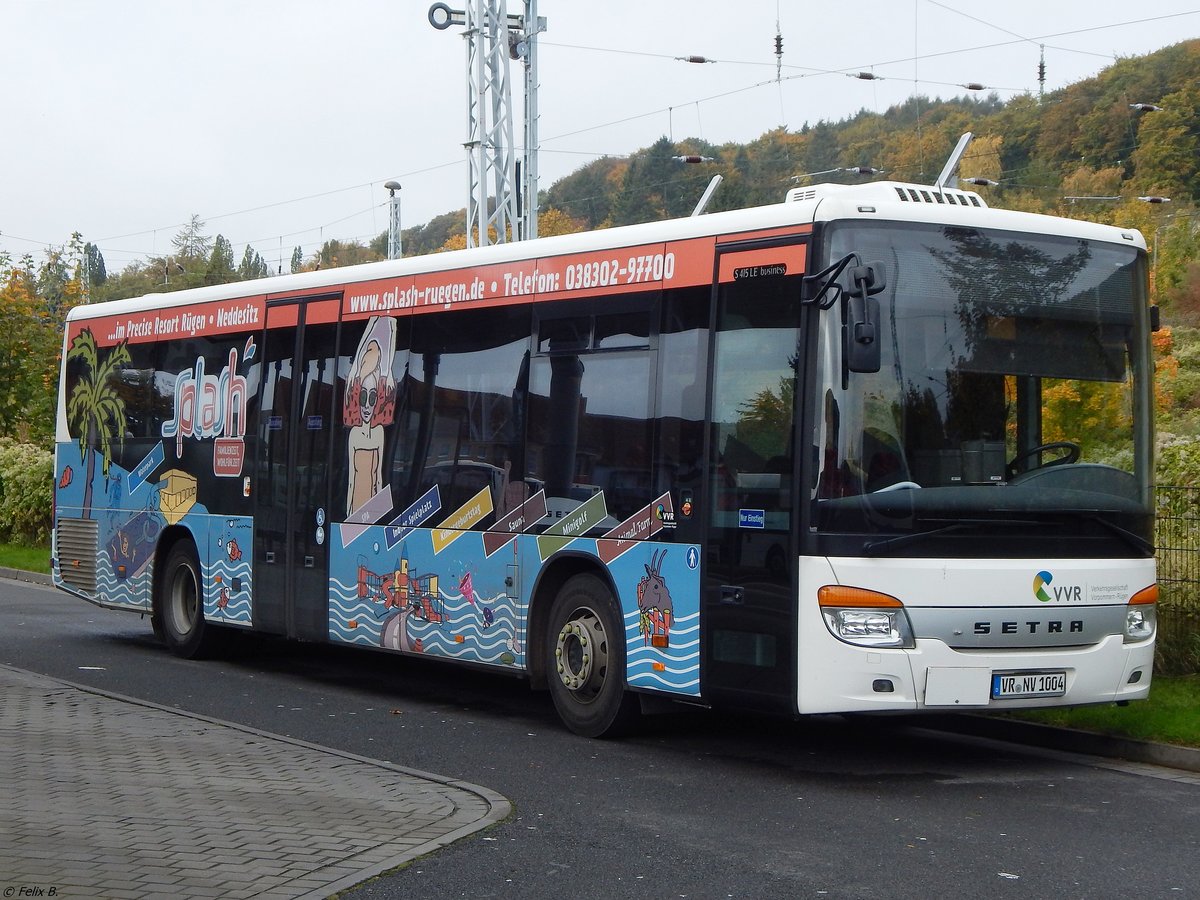 Setra 415 LE Business der VVR in Sassnitz.