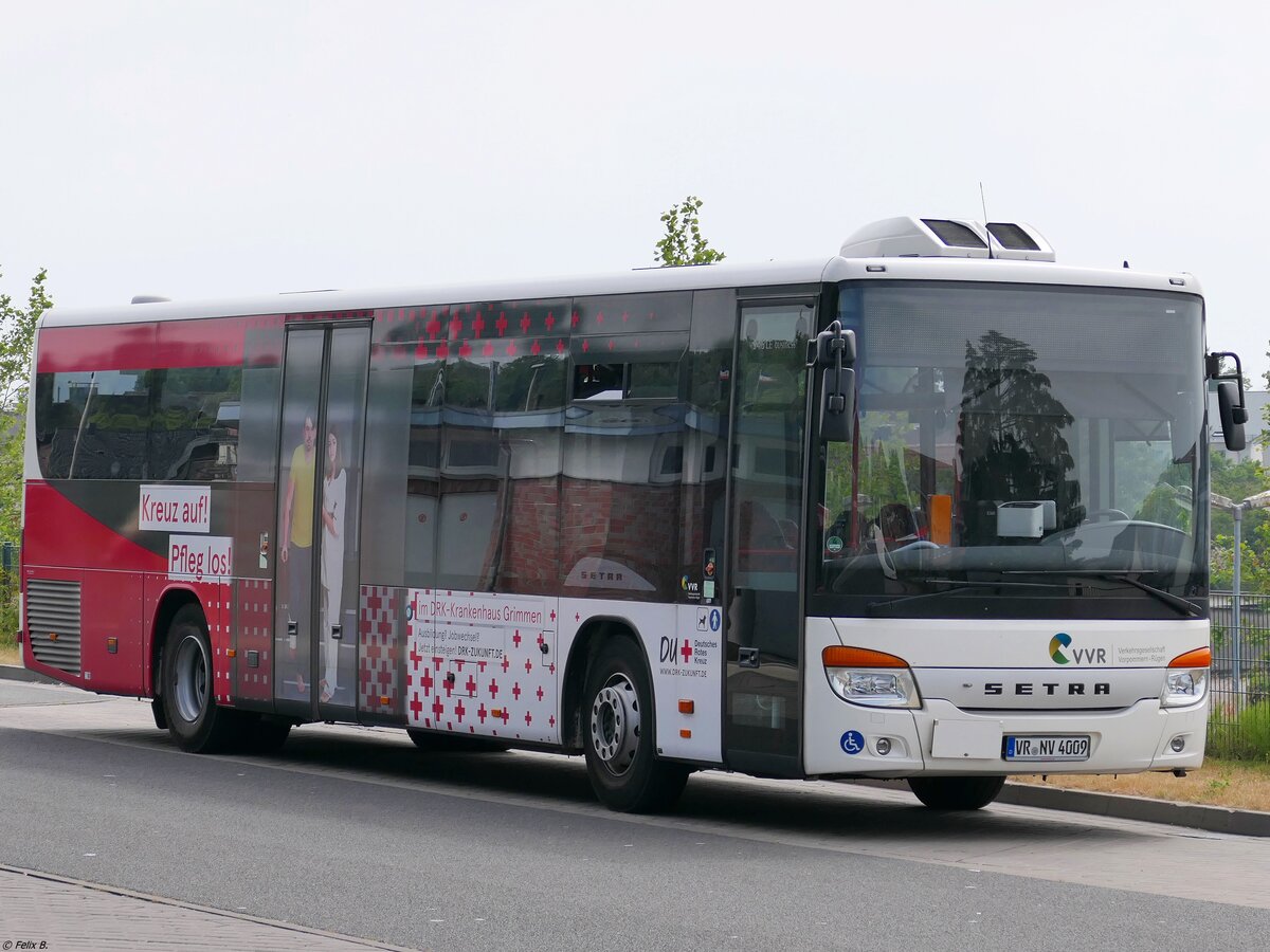 Setra 415 LE Business der VVR in Sassnitz.