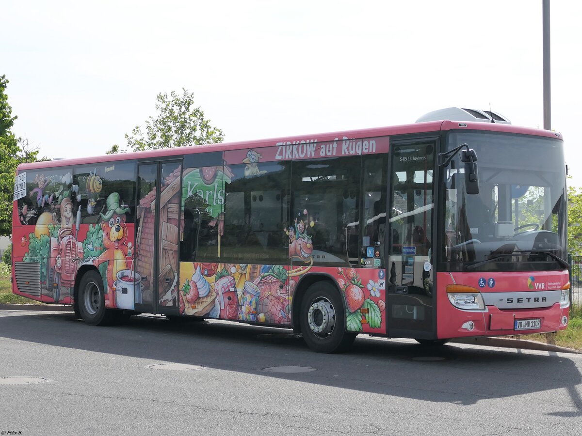Setra 415 LE Business der VVR in Sassnitz.