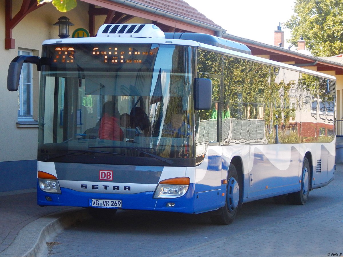 Setra 415 NF von der Usedomer Bäderbahn in Bansin.