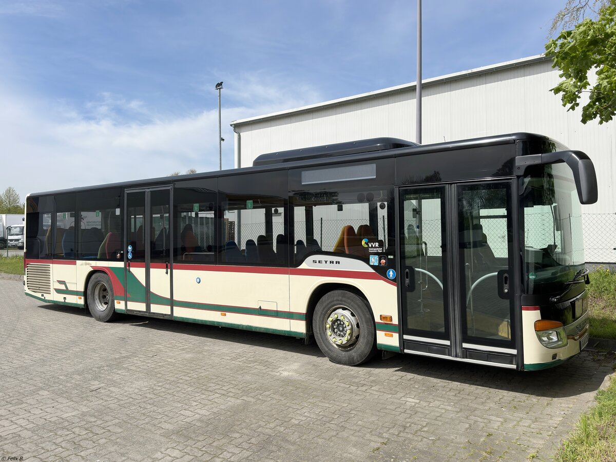 Setra 415 NF der VVR (ex De Stralsunner) in Samtens. 