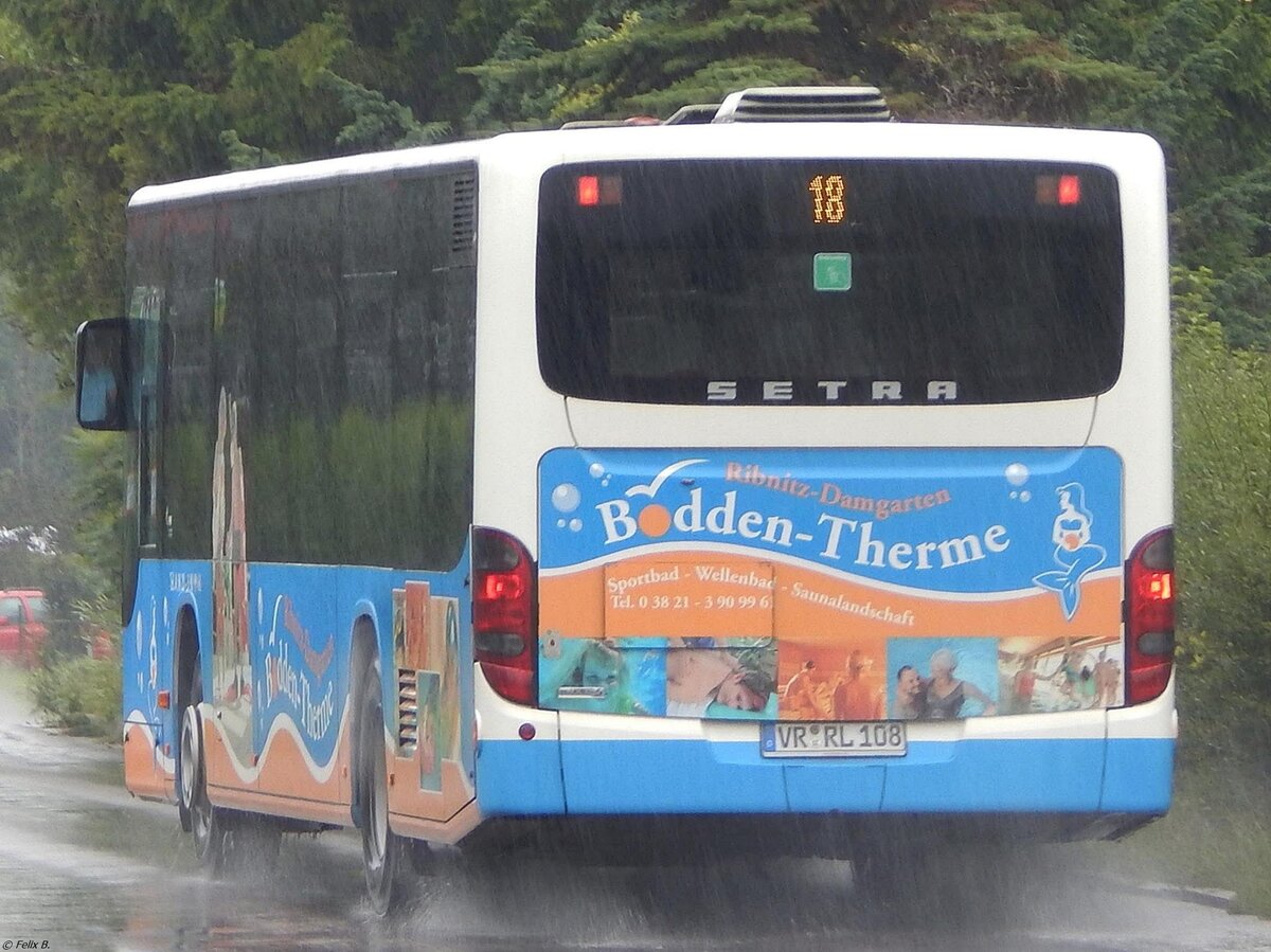 Setra 415 NF der VVR in Sassnitz.