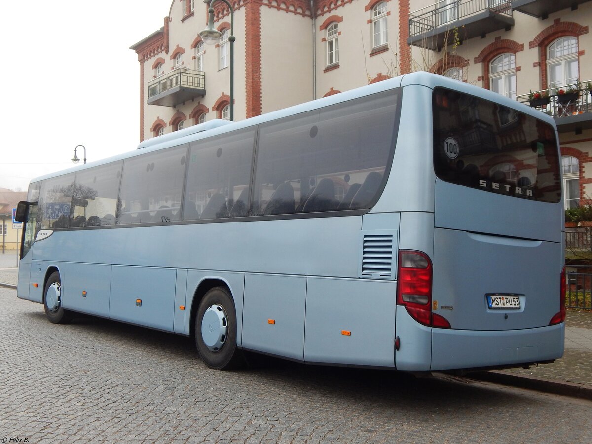 Setra 415 UL von Unger aus Deutschland in Neustrelitz.