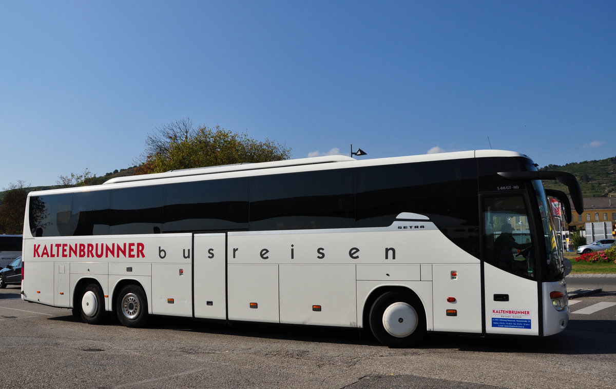 Setra 416 GT-HD von Kaltenbrunner Reisen aus sterreich in Krems.