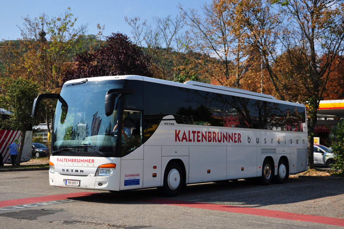 Setra 416 GT-HD von Kaltenbrunner Reisen aus sterreich in Krems.