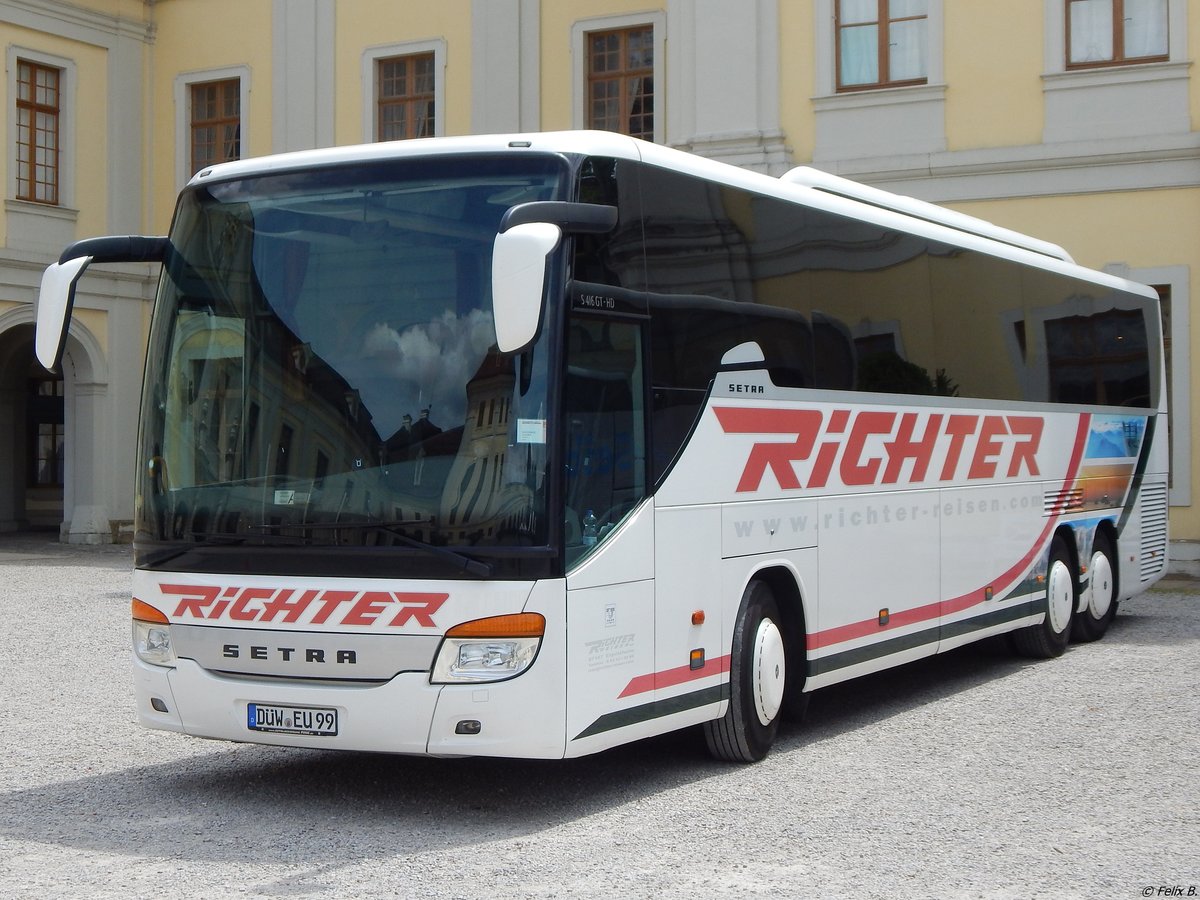 Setra 416 GT-HD von Richter aus Deutschland in Ludwigsburg.