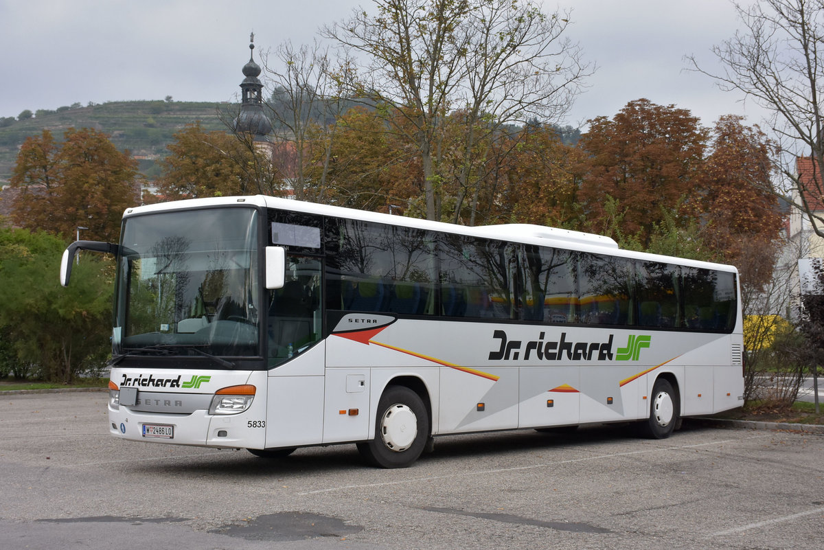 Setra 416 H von Dr. Richard Reisen aus sterreich 09/2017 in Krems.