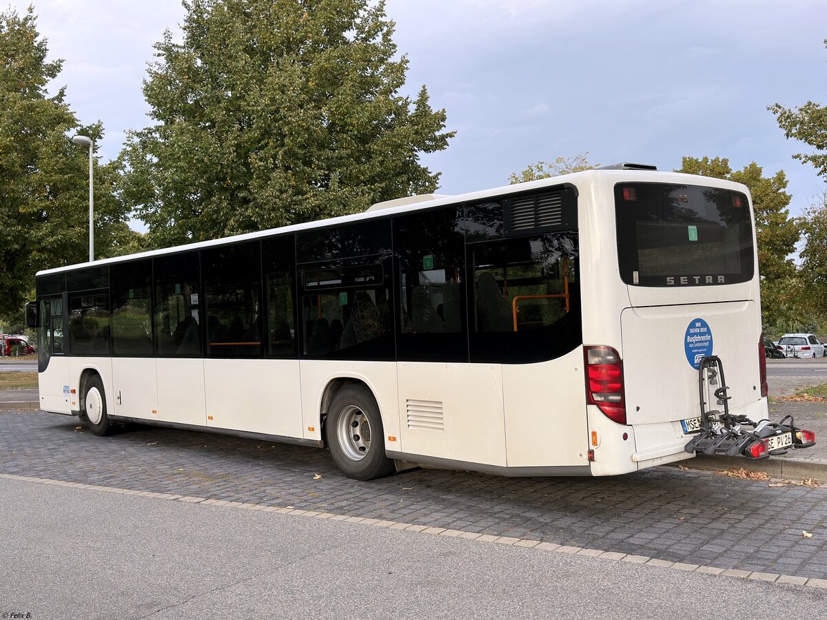 Setra 416 NF der MVVG in Malchow.