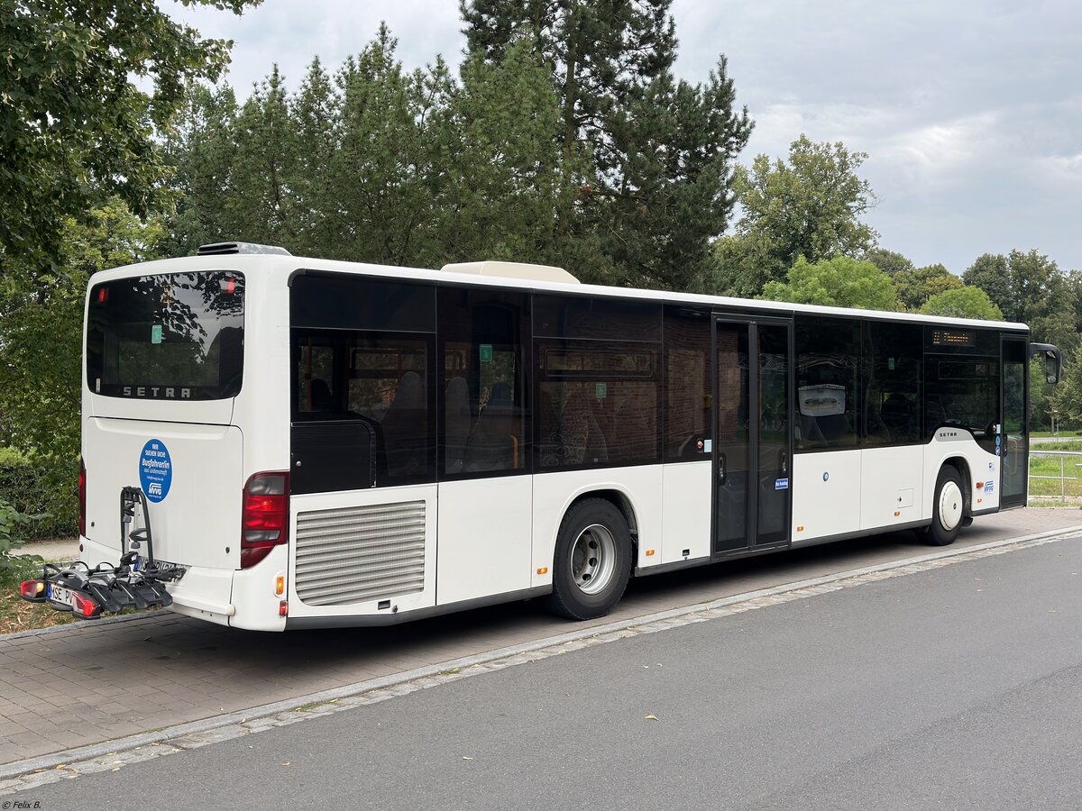 Setra 416 NF der MVVG in Plau am See.