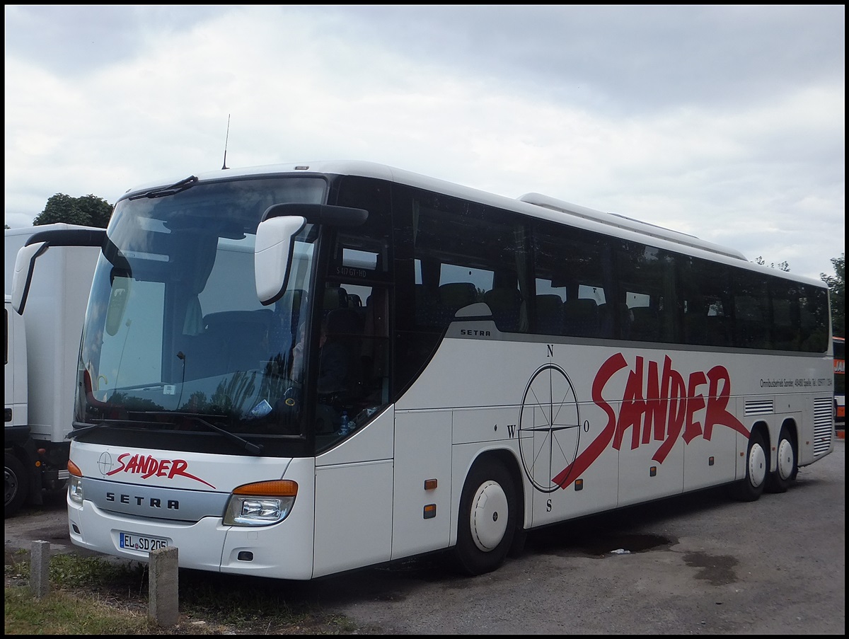 Setra 417 GT-HD von Sander aus Deutschland in Binz.