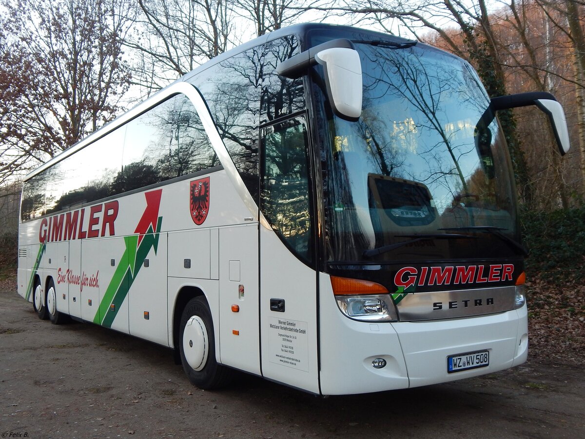 Setra 417 HDH von Gimmler aus Deutschland in Binz.