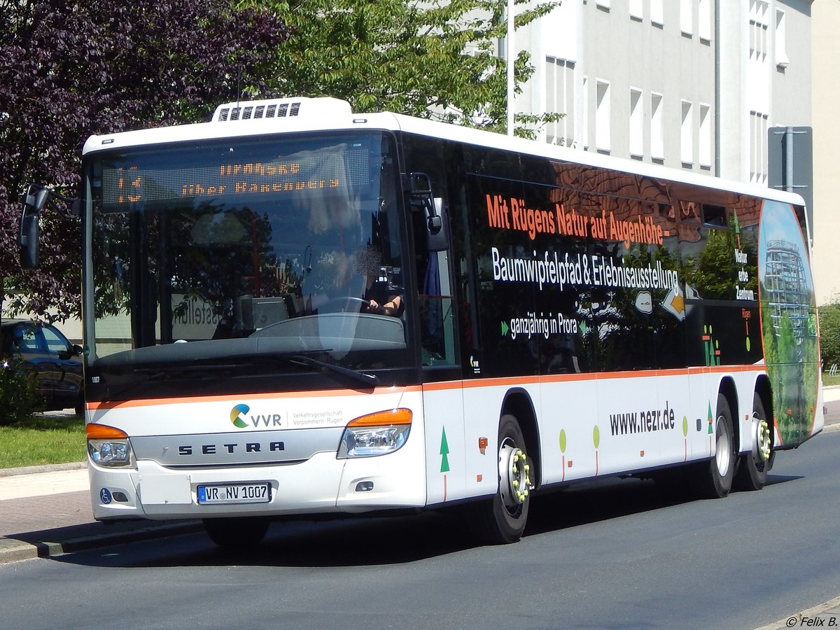 Setra 418 LE Business der VVR in Sassnitz.