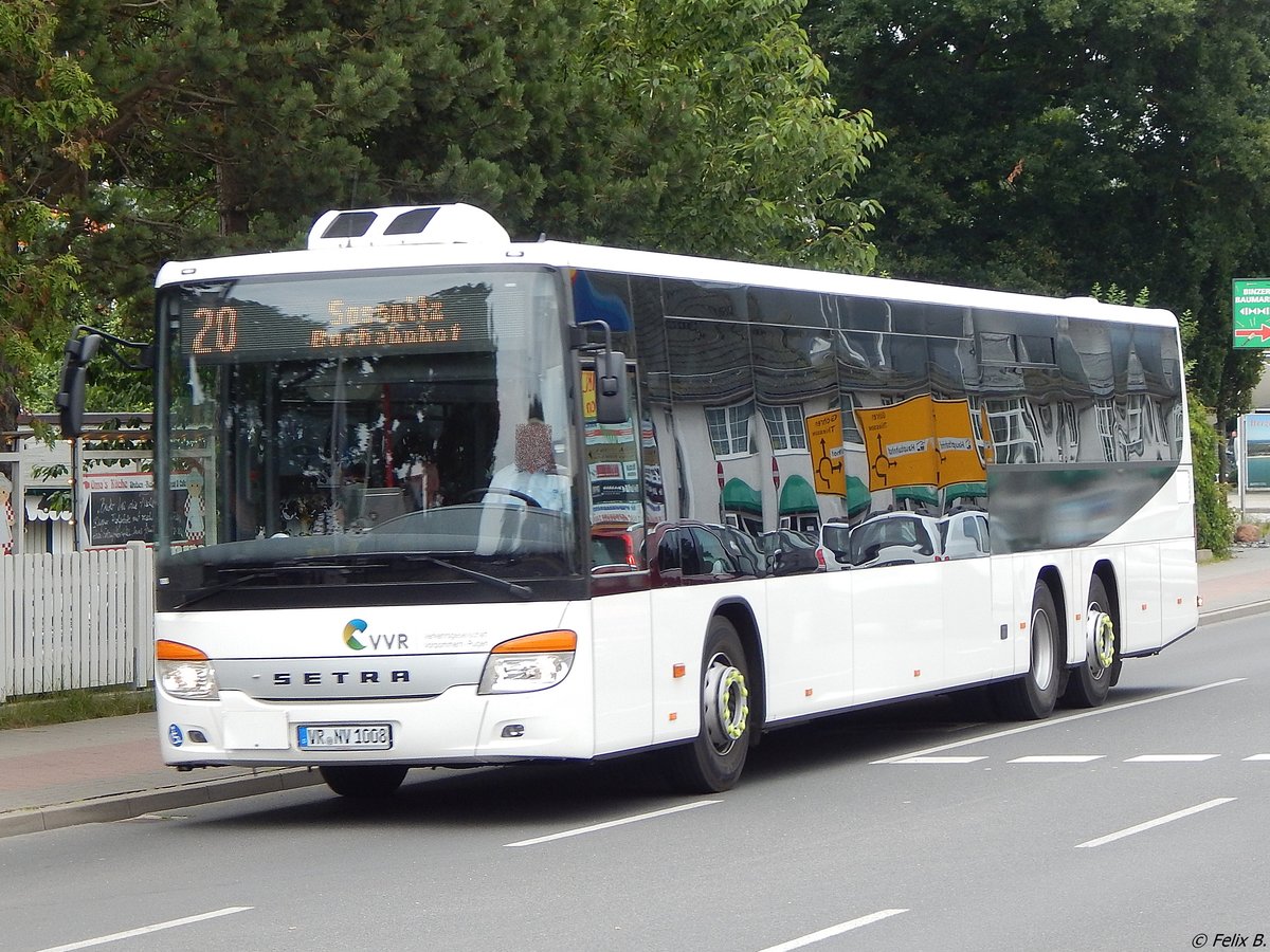 Setra 418 LE Business der VVR in Binz. 