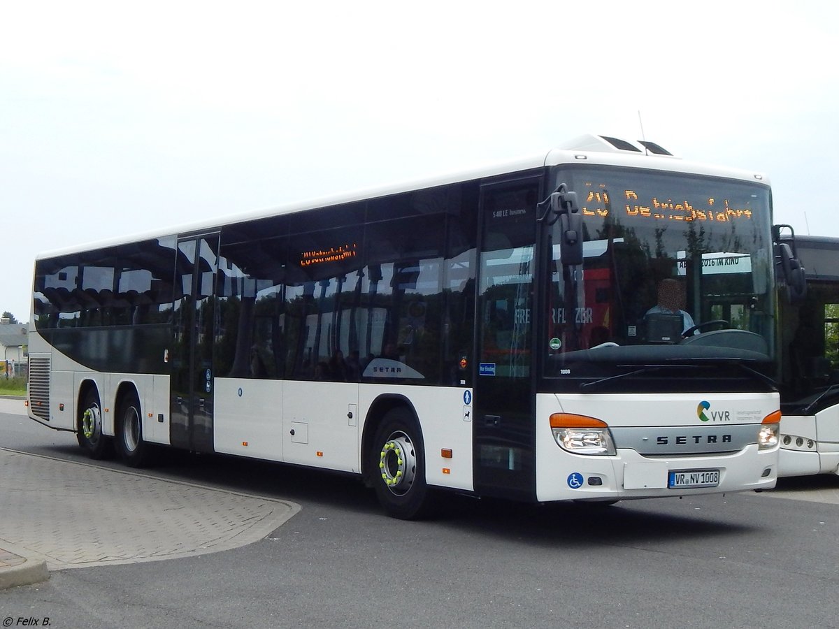 Setra 418 LE Business der VVR in Sassnitz. 