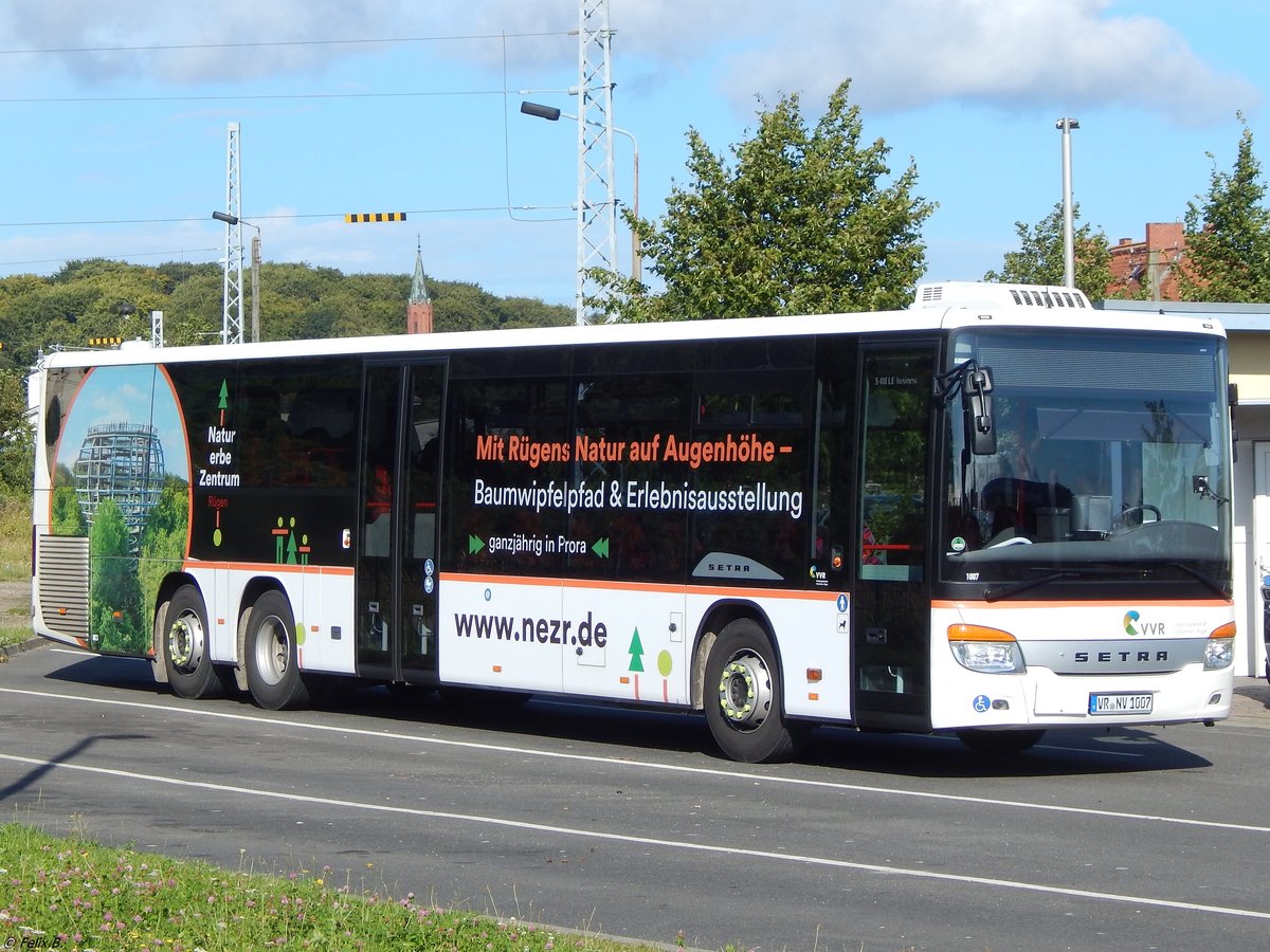 Setra 418 LE Business der VVR in Sassnitz.