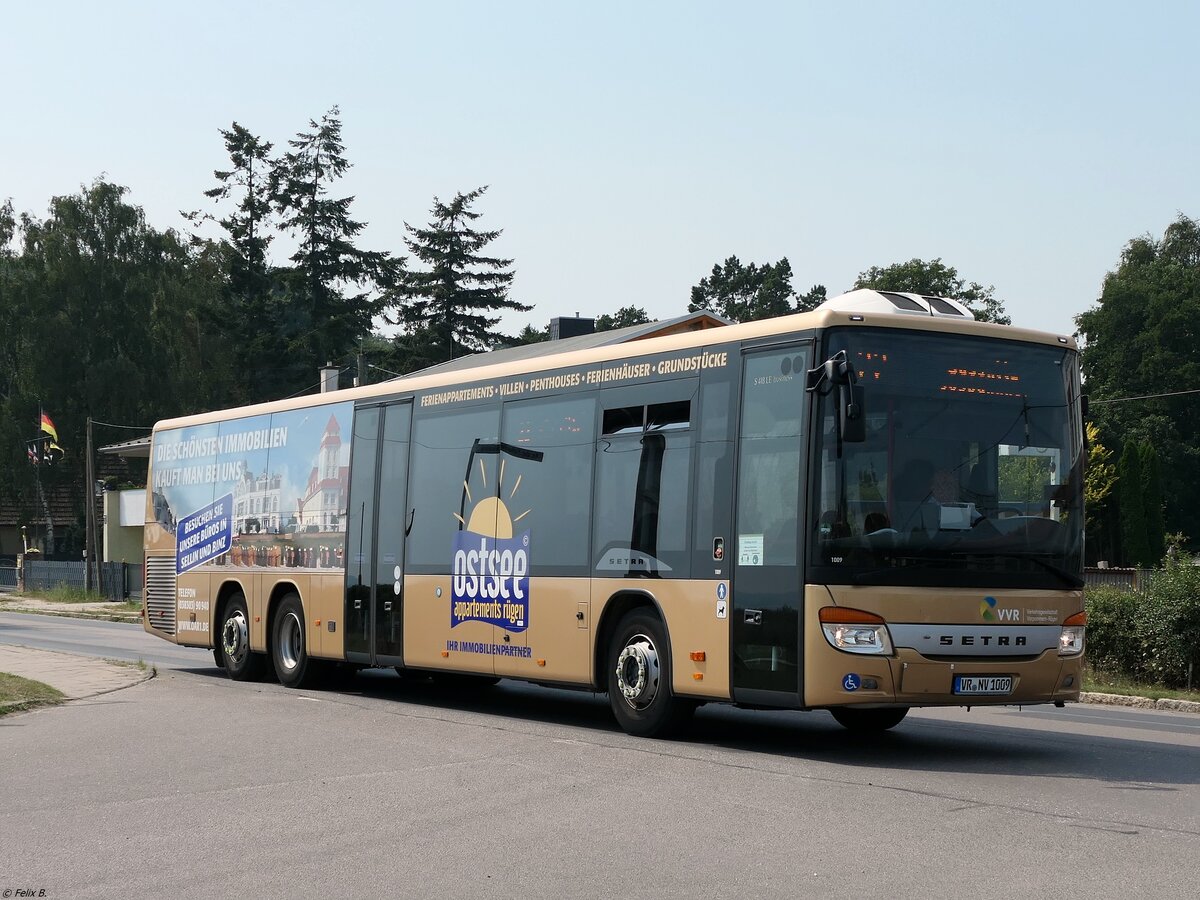 Setra 418 LE Business der VVR in Mukran.