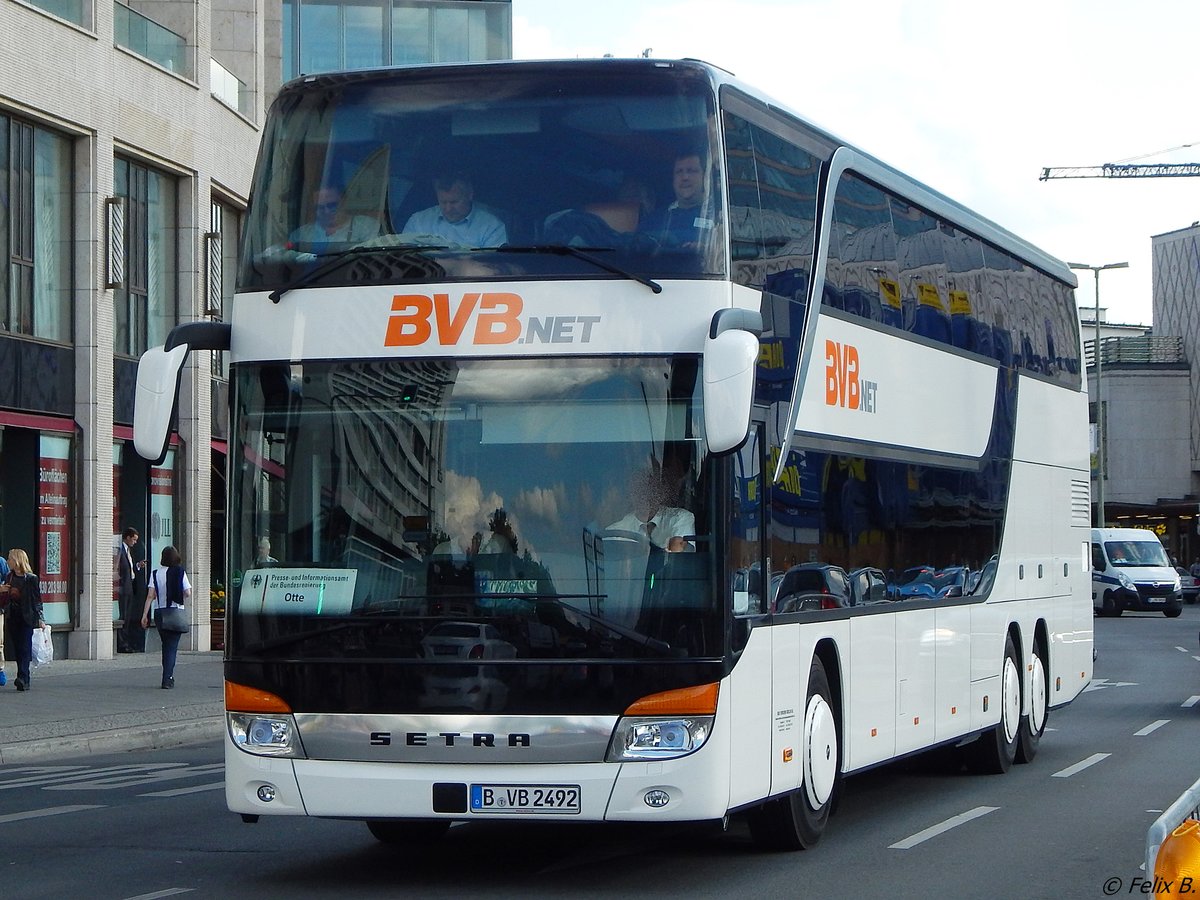 Setra 431 DT von BVB.net aus Deutschland in Berlin. 