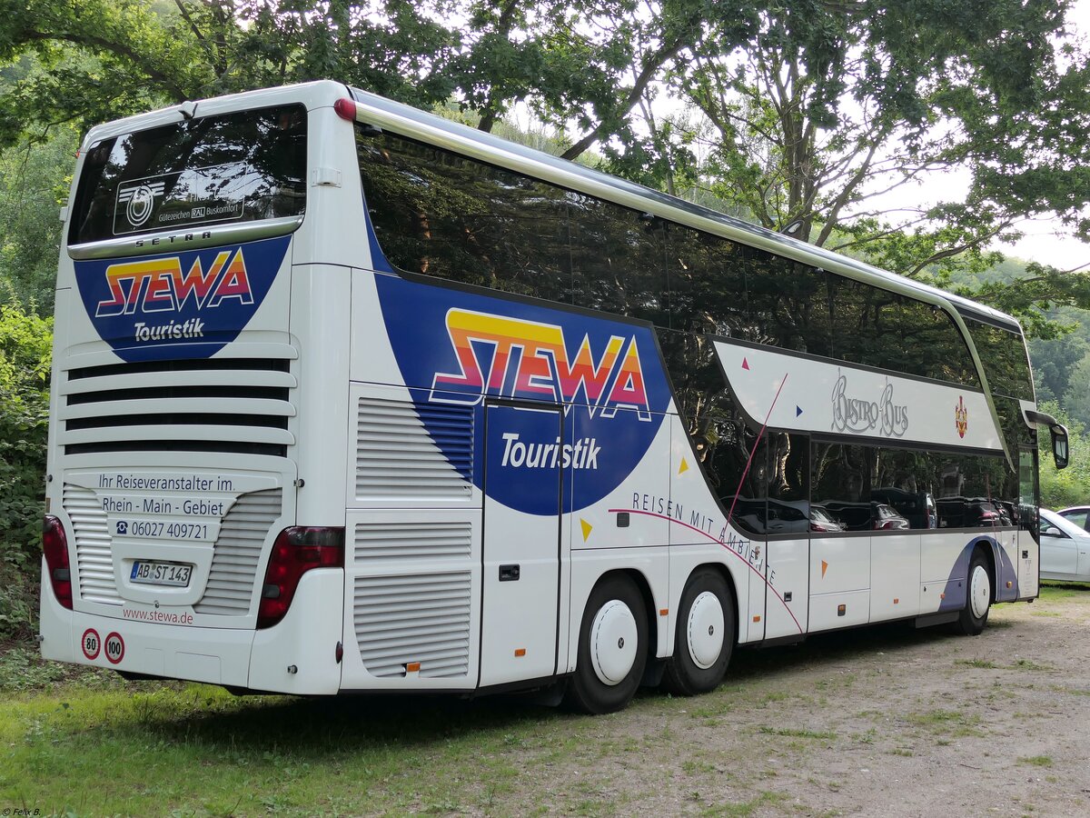 Setra 431 DT von Stewa aus Deutschland in Binz.