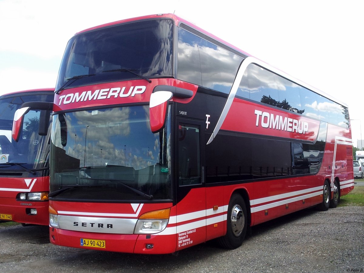 Setra 431 DT von Tommerup aus Dänemark.