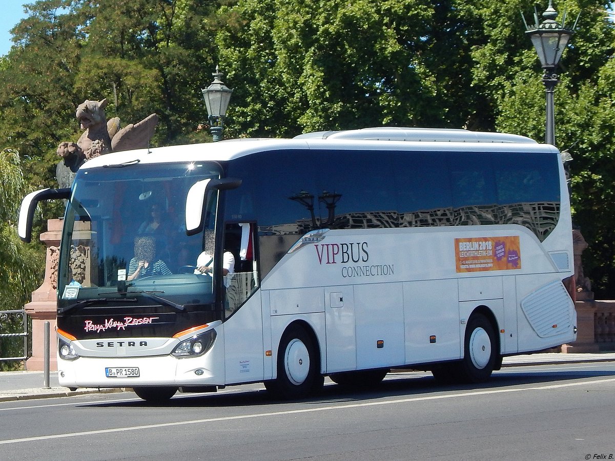 Setra 511 HD von Prima Klima Reisen aus Deutschland in Berlin.