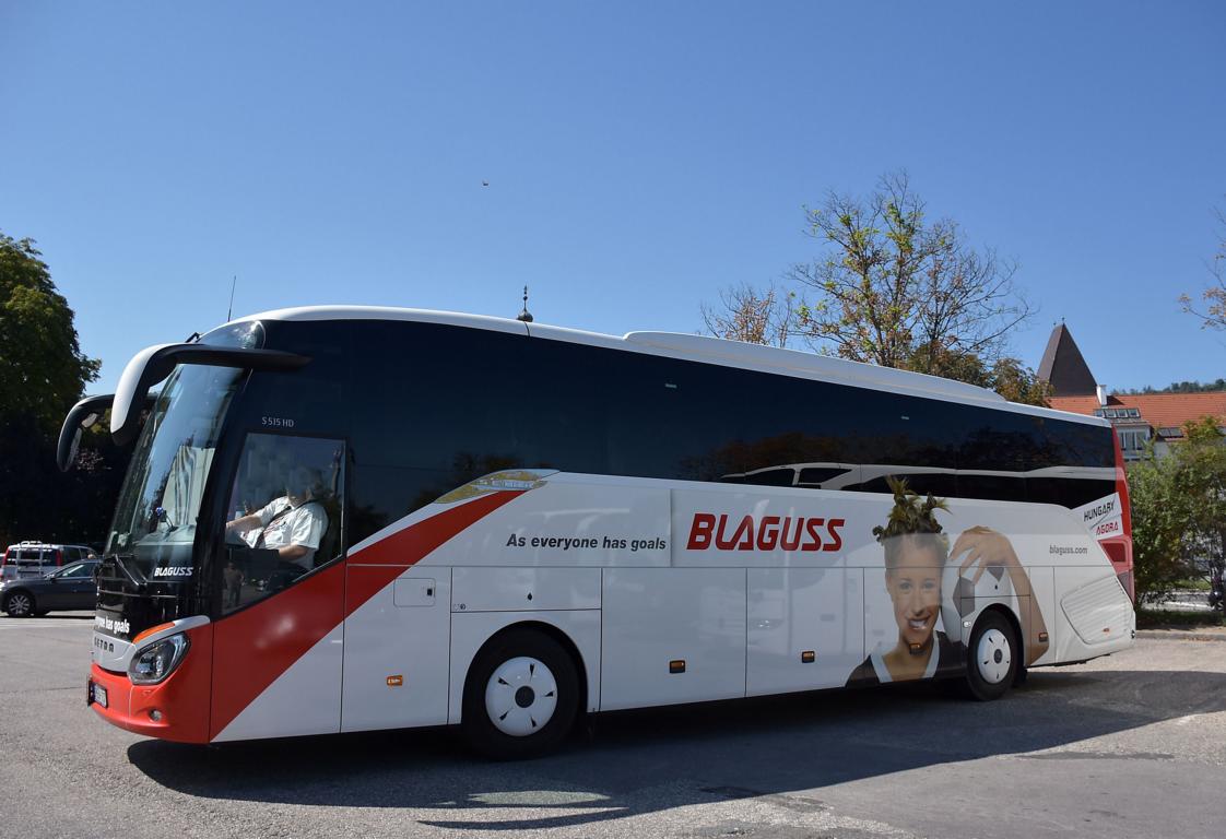 Setra 515 HD von Blaguss Hungary Reisen 2017 in Krems.