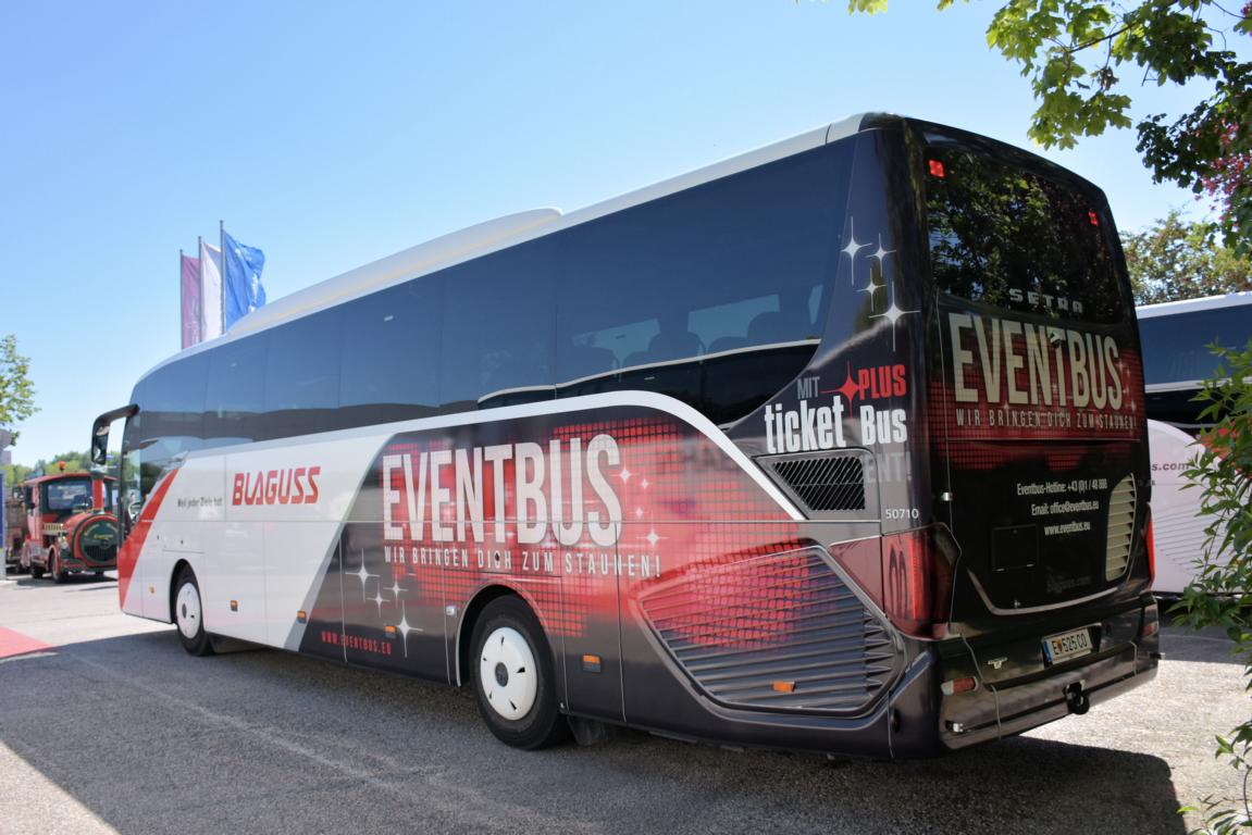 Setra 515 HD von Blaguss Reisen aus sterreich in Krems.