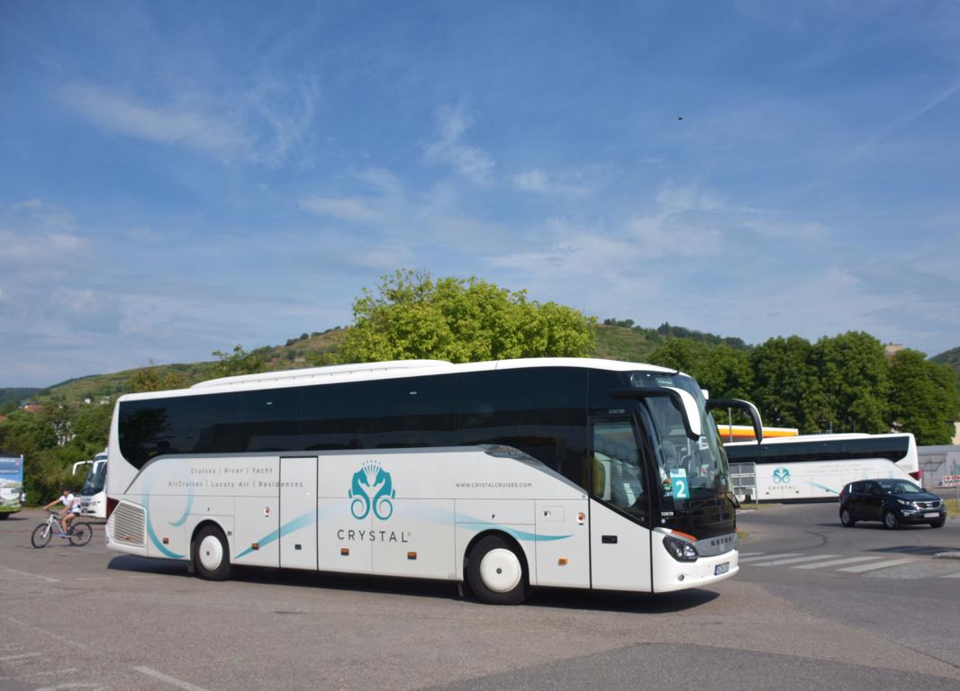 Setra 515 HD von Blaguss Reisen aus Ungarn.