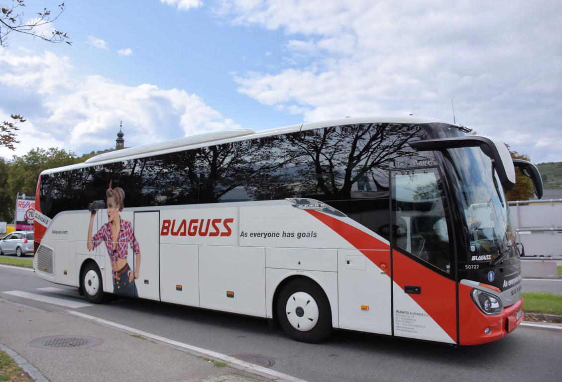 Setra 515 HD von Blaguss Reisen aus der SK 2017 in Krems.