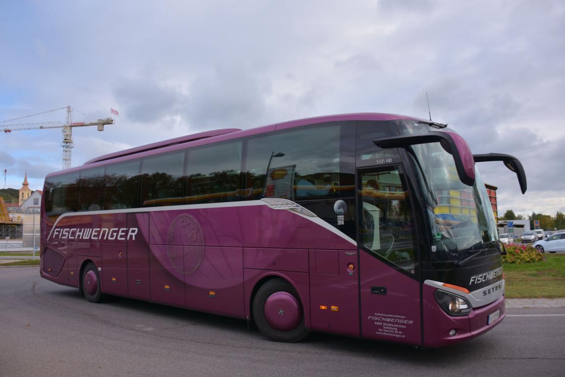 Setra 515 HD von Fischwenger Reisen aus sterreich 10/2017 in Krems.