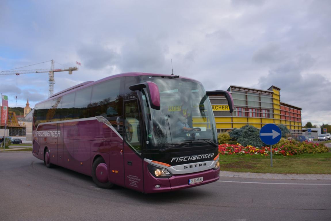 Setra 515 HD von Fischwenger Reisen aus sterreich 10/2017 in Krems.