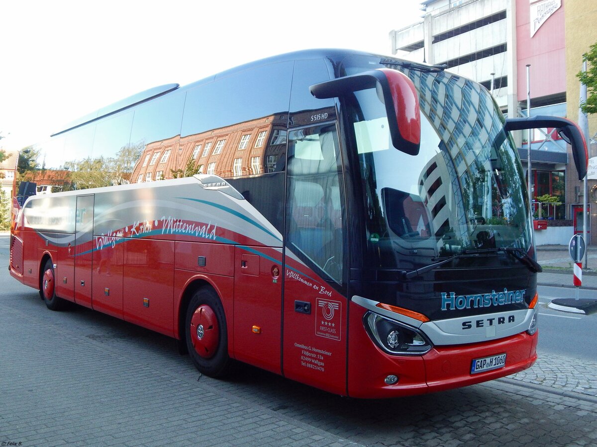 Setra 515 HD von Hornsteiner aus Deutschland in Neubrandenburg.