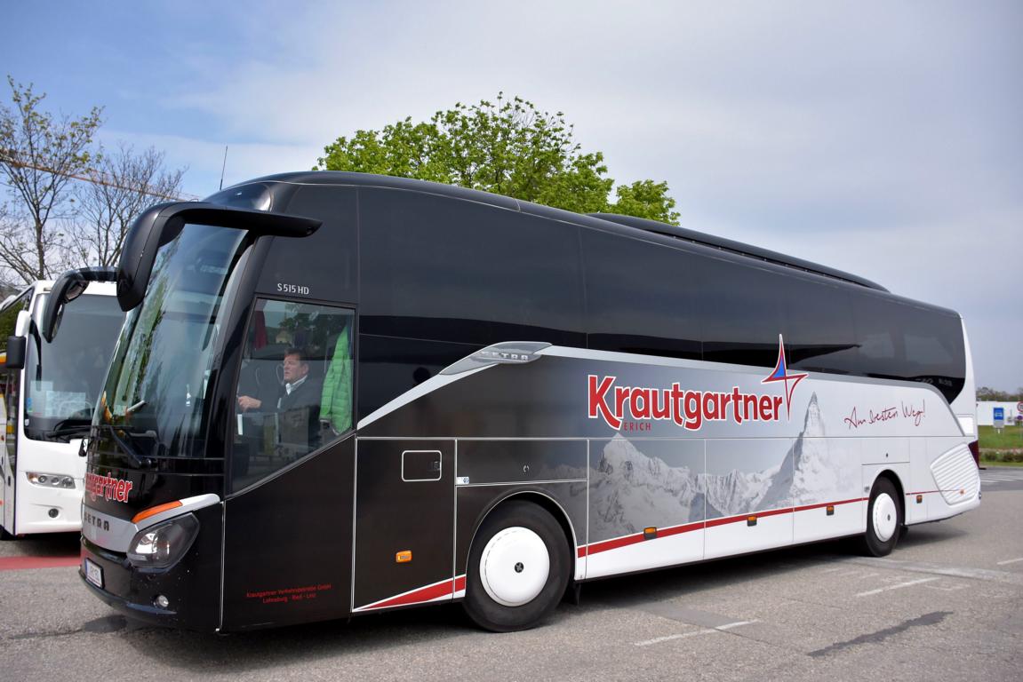 Setra 515 HD von Krautgartner Reisen aus Obersterreich in Krems.