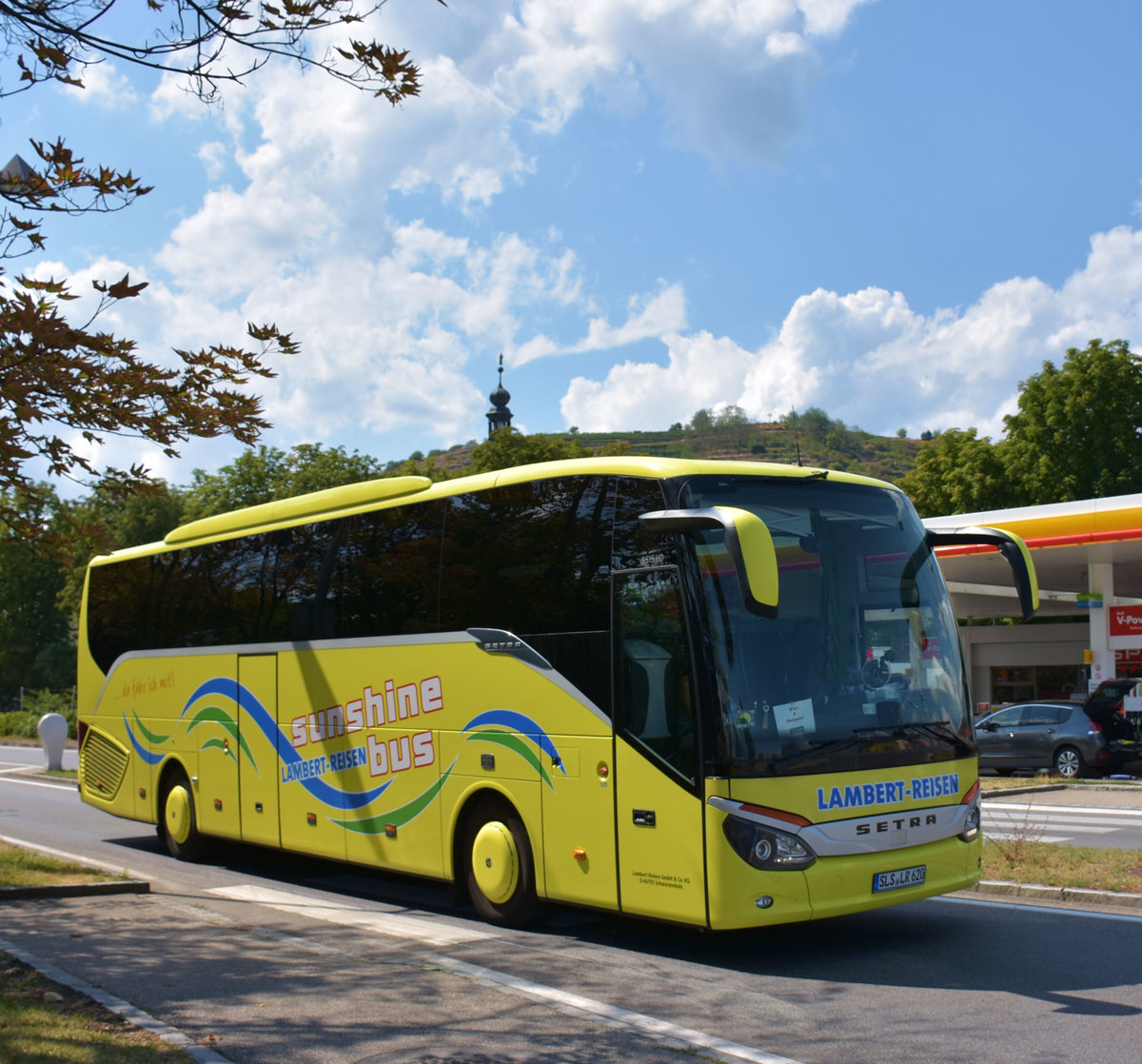 Setra 515 HD von Lambert Reisen aus der BRD 2017 in Krems.