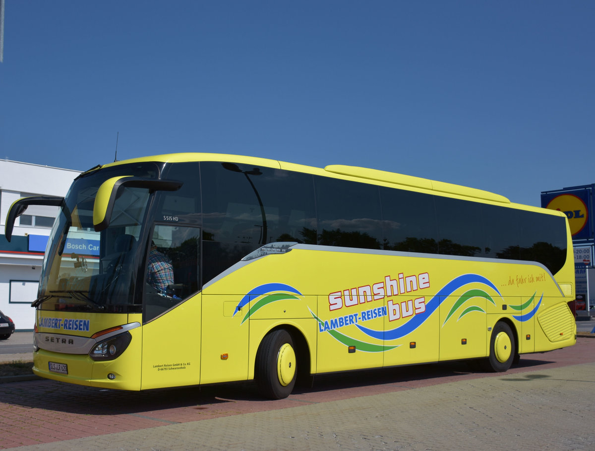 Setra 515 HD von Lambert Reisen aus der BRD 2017 in Krems.