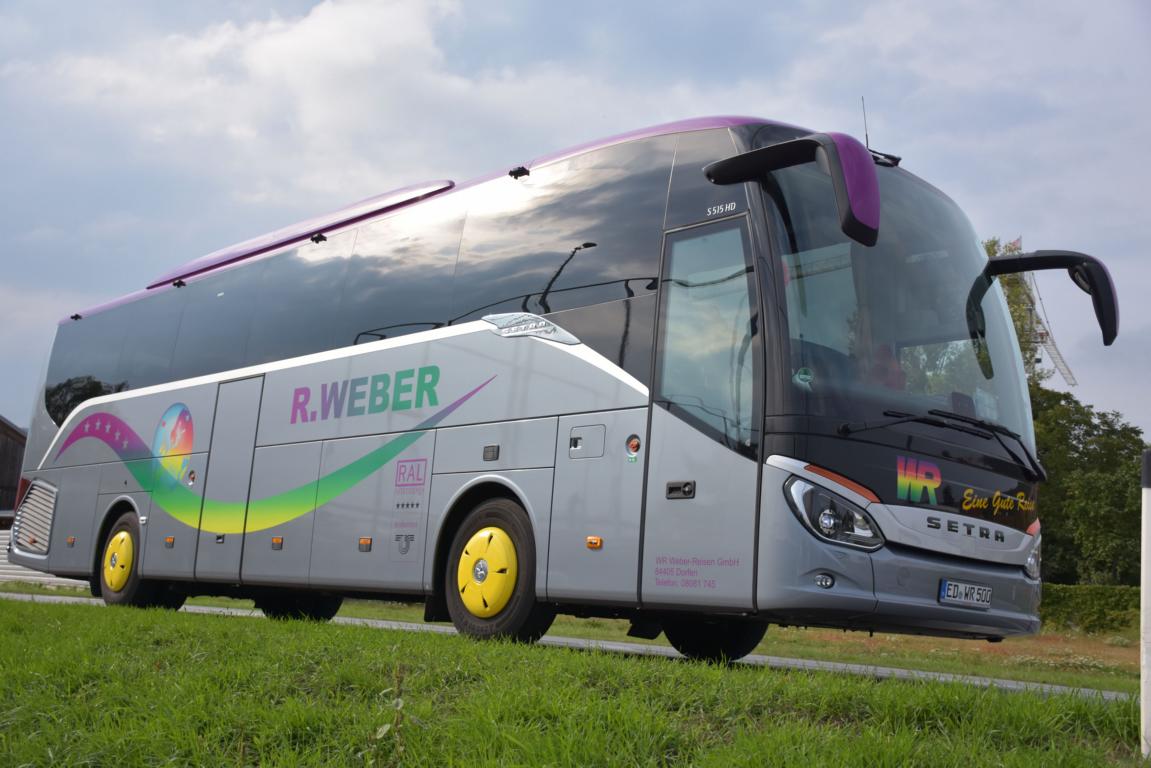 Setra 515 HD von R.WEBER Reisen aus der BRD 09/2017 in Krems.