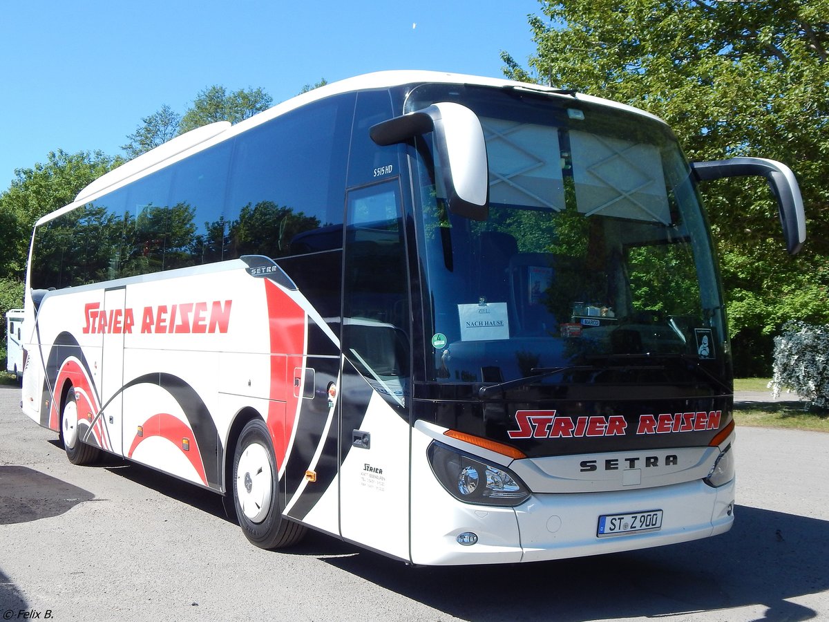 Setra 515 HD von Strier Reisen aus Deutschland in Binz.