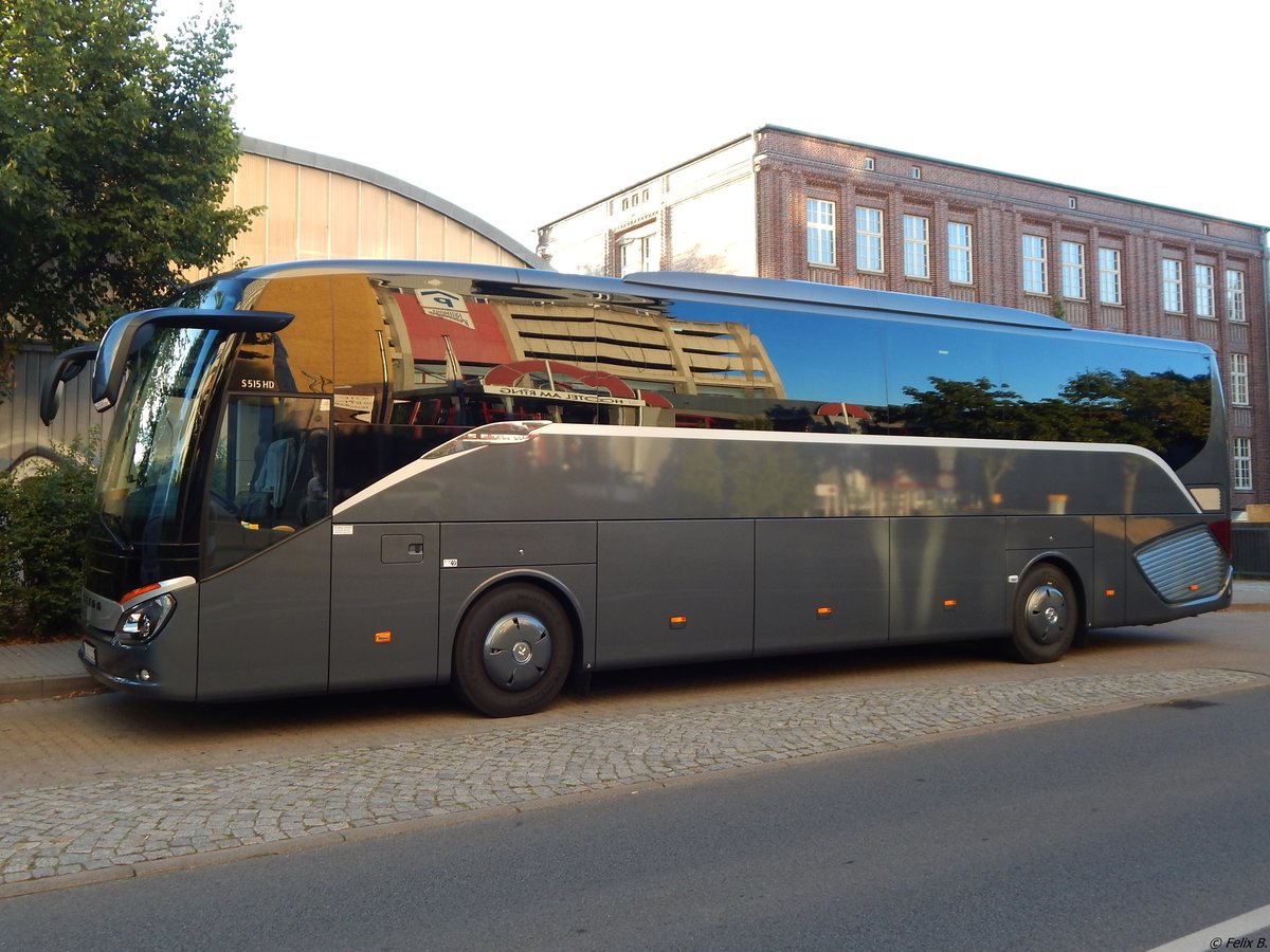 Setra 515 HD Vorführwagen in Neubrandenburg.