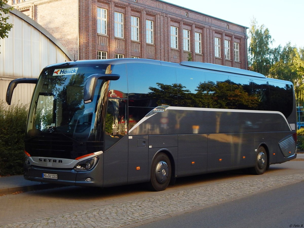 Setra 515 HD Vorführwagen in Neubrandenburg.