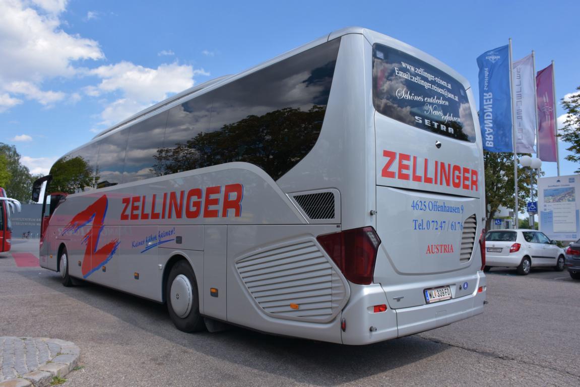 Setra 515 HD von Zellinger Reisen aus Oberösterreich 06/2017 in Krems.