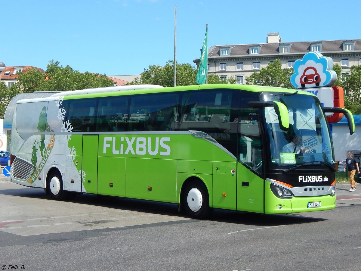 Setra 516 HD von Flixbus/Gradliner aus Deutschland in Berlin. 