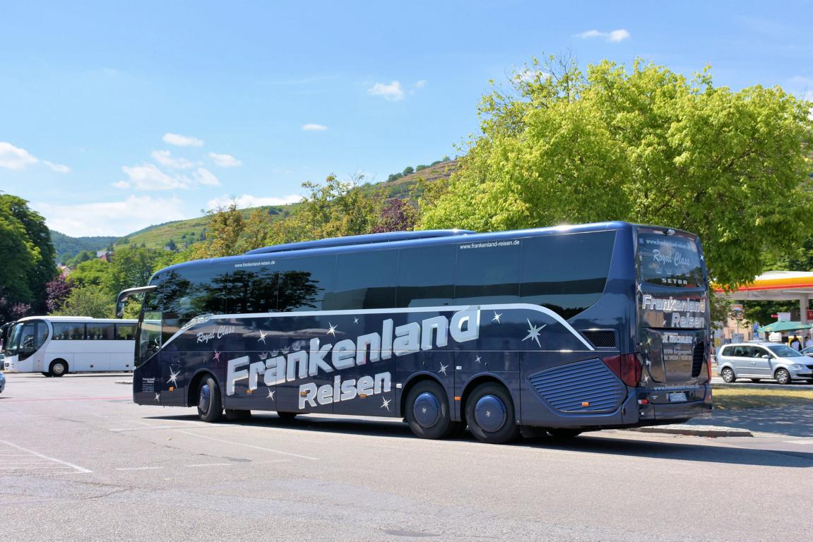 Setra 516 HD von Frankenland Reisen 06/2017 in Krems.