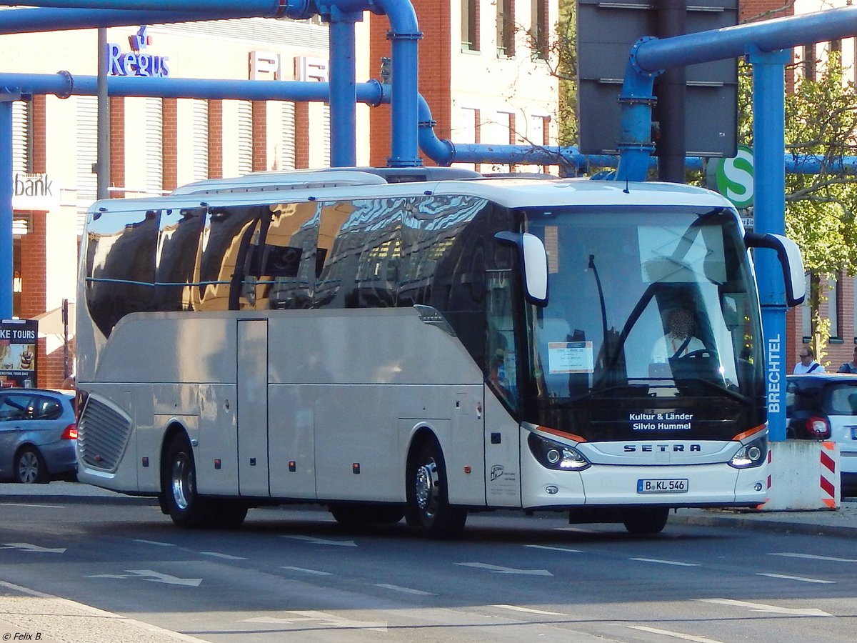 Setra 516 HD von Kultur & Länder Silvio Hummel aus Deutschland (ex URB) in Berlin.