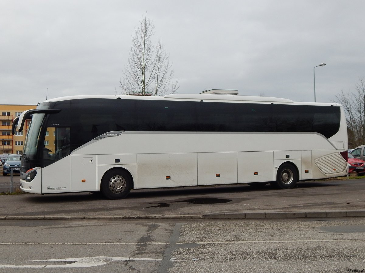 Setra 516 HD von URB aus Deutschland in Rostock