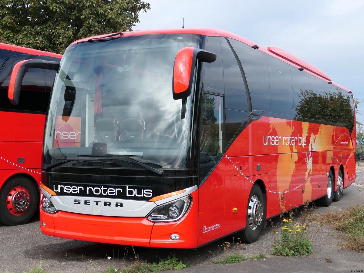 Setra 516 HD von URB aus Deutschland in Ueckermünde.