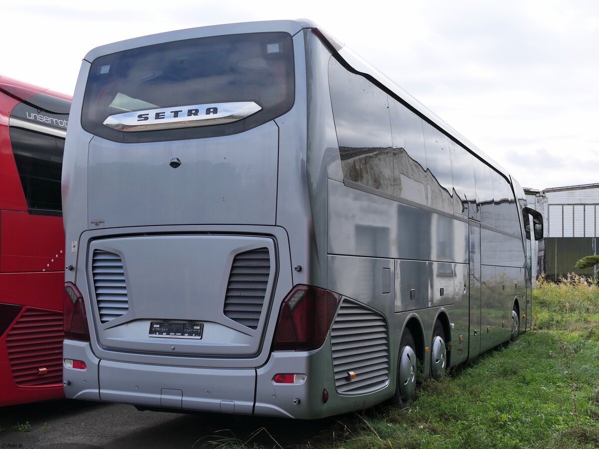 Setra 516 HDH von URB aus Deutschland in Ueckermünde.