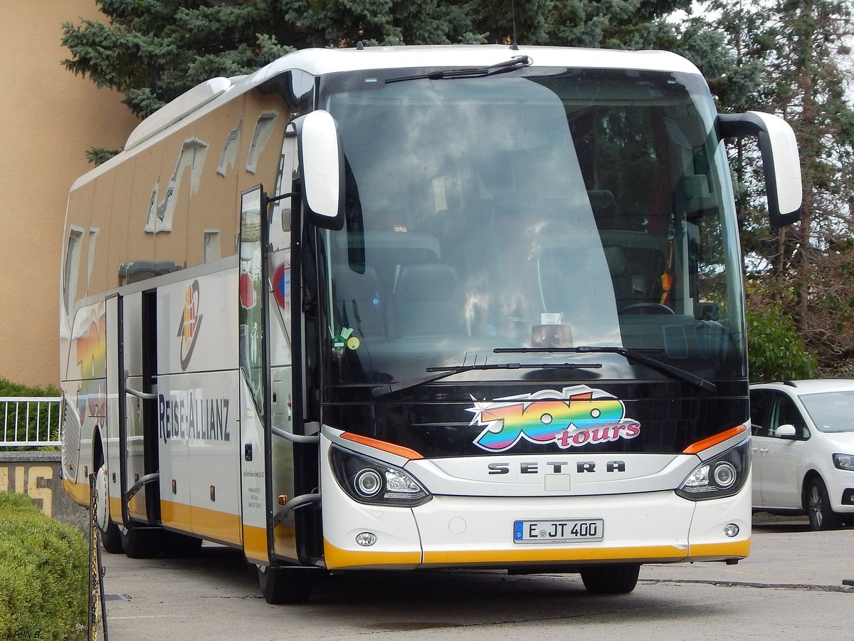 Setra 519 HD von JobTours aus Deutschland in Sassnitz.